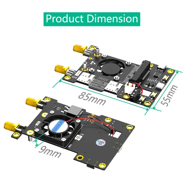 (GGBR)%204G%203G%20LTE%20WWAN%20Modem%20Mini%20PCI-E%20MPCIe%20Wireless%20Module%20Adapter%202%20Nano%20SIM%20Card%20Holder%20Antennas%20for%204%203%202%20B+%20-%20Image%202