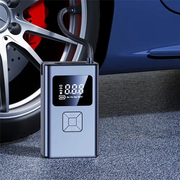 4000mAh%20Portable%20Car%20Air%20Compressor%20150PSI%20Electric%20Wireless%20Air%20Pump%20Tire%20Inflator%20Pump%20for%20Motorcycle%20Bicycle%20Car%20Ball%20Easy%20Install%20Easy%20to%20Use%20-%20Image%203