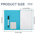 Portable Small Whiteboard, Reusable Mini Magnet Dry Erase Board with Marker Wipe Cloth Magnetic Dry Erase Board Pink. 