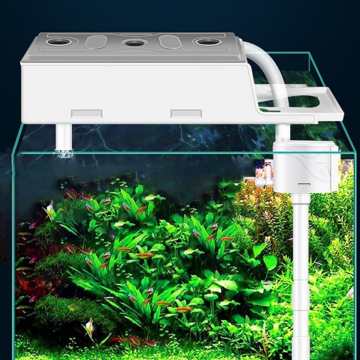 Drawer Filter Wall Mounted Fish Filter Box Scalable Plastic External ...