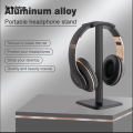 Sutuiying Desktop aluminium Alloy Aluminium Bluetooth Headset Stand Holder Portable Headphone Rack Mount Hanger wired Earphone Gamer Hanger PC. 