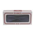 Dark Blue Solid Neck Bow Tie For Men. 