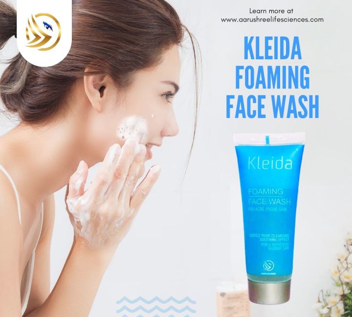 Kleida%20Foaming%20Face%20Wash%20For%20Acne%20Prone%20Skin%20,%20Gentle%20Cleansing%20,%20Exfoliating%20,%20Removes%20Dead%20Skin%20Cells%20,%20Refreshing%20And%20Radiant%20Look%20,%20%2050%20G%20-%20Image%204