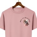 Couple Cartoon Printed T-Shirt Set – Pink & White Matching Couple T-Shirts| Couple Sets. 