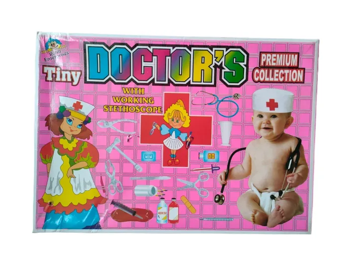 Doctor%20Set%20Play%20Set%20For%20Kids%20With%20Working%20Stethoscope%20Medical%20Kit%20Toys%20-%20Image%204