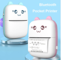 Mini Portable Thermal Printer Photo Printer Lable Print Pocket Printer. 