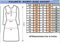FuLoo's Serein Pure Cotton Designer  Kurti in 2 set  for Women#01. 