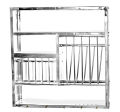 Stainless Steel Kitchen Plate Rack 24×24 Inch. 