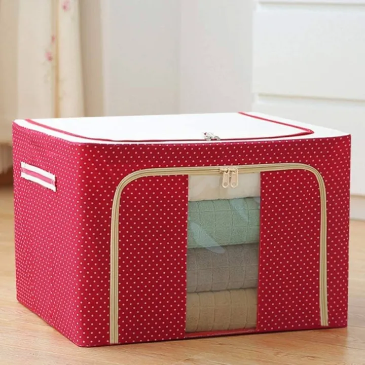 Storage%20Box%20Foldable%20Large%20Capacity%20Oxford%20Cloth%20Clothes%20Sundries%20Organizer%20Case%20For%20Household%2066ltr-1Pcs%20-%20Image%203