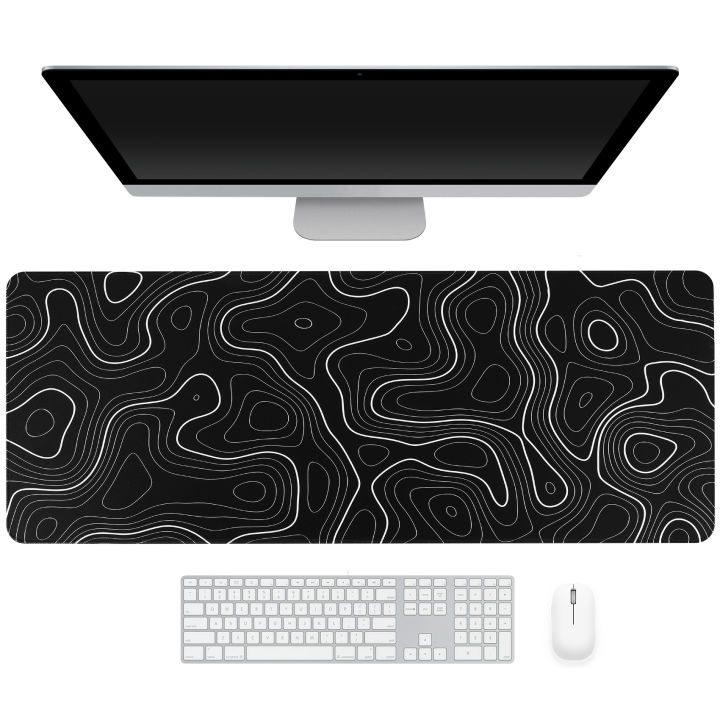 Topographic%20Contour%20Extended%20Big%20Mouse%20Pad%20Computer%20Keyboard%20Mouse%20Mat%20Mousepad%20with%203Mm%20Non-Slip%20Base%20-%20Image%207