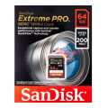 64Gb Extreme Pro Sdxc Uhs-i Memory Card - C10, U3, V30, 4K Uhd, Sd Card. 