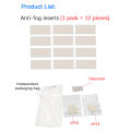 12pcs Camera Accessories Anti Fog Inserts Moisture Absorbing Strips Humidity Removing Defogger For Underwater Diving Housing. 