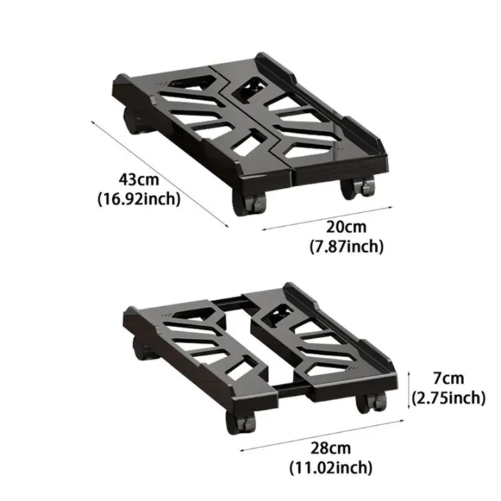 Computer%20Tower%20Stand%20Adjustable%20Mobile%20CPU%20Stand%20CPU%20Holder%20PC%20Tower%20Stand%20with%20Rolling%20Caster%20Wheels%20Riser%20Stand%20Black%20-%20Image%204