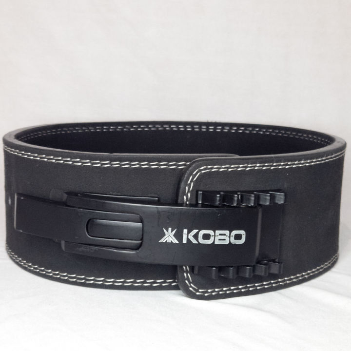 Kobo 10 mm Adjustable Lever Gym Belt Heavy Powerlifting Belt