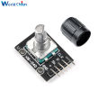 5pcs/lot HW-040 360 Degrees Rotary Encoder Module with 15×16.5 mm Potentiometer Rotary Knob Cap for Arduino Brick Sensor Switch. 