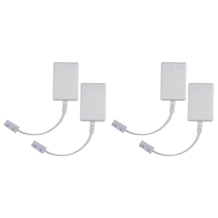 (COKP) BT Plug to ADSL RJ11 Broadband Internet Microfilter Splitter 4 ...