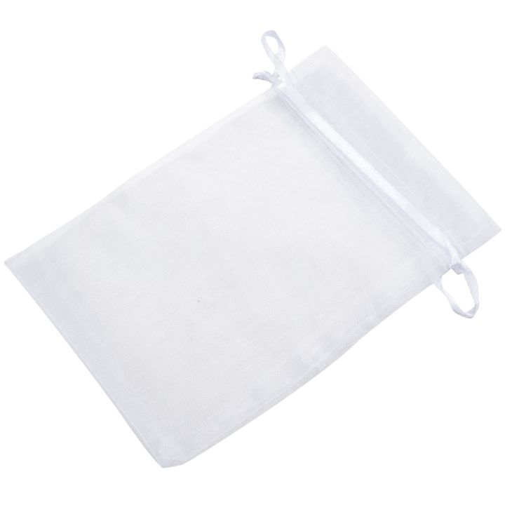ARELENE%20150%20Pieces%204%20By%206%20Inch%20Organza%20Gift%20Bags%20Drawstring%20Jewelry%20Pouches%20Wedding%20Favor%20Bags%20(White)%20-%20Image%202