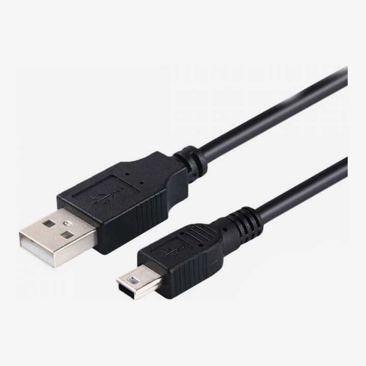 Mini USB 2.0 Type-A Male To Mini USB 5Pin Type-B Data Sync Charging Cable