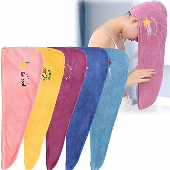 Coral%20Fleece%20Ladies%20Hair%20Towel%20Set,%20Soft%20Dry%20Hair%20Towel%20with%20Embroidery%20for%20Children%20and%20Women%20%7C%20Comfortable%20and%20Absorbent%20-%20Image%207