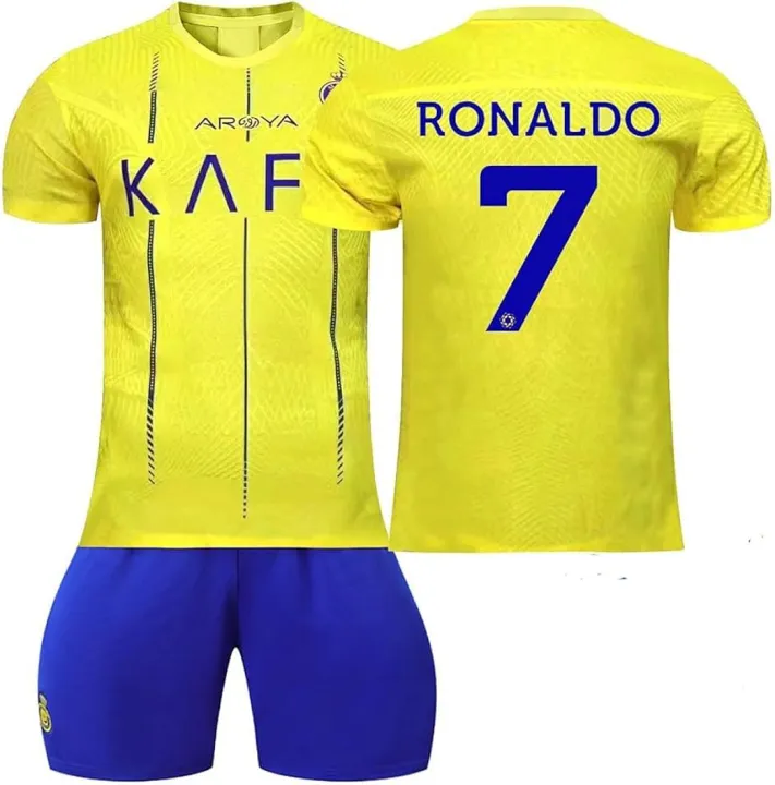 Cristiano%20Ronaldo%207%20Al%20Nassr%20Yellow%20Home%20Kit%20Jersey%20-%20Image%203