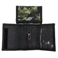 Trifold Casual Wallet for Male Men Women Young Novelty Money Bag Purse Zipped Coin ID Card Holder Pocket Kids. 