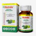 Nutrela Patanjali Natural Spirulina Tablets with Amla, Moringa and Asgand Extract for Men and Women - 60 Tabs. 