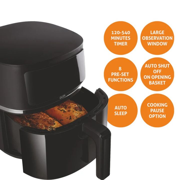 Glen%20Digital%20Air%20Fryer%204.2%20Litre%20Capacity%20with%208%20Pre%20Set%20Menu%20Timer,%20Temperature%20Control,%201350W%20-Black%20(SA3061DIGI)%20-%20Image%206