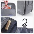 Convenient Large Capacity Portable Travel Toiletry Bag Waterproof with Hanging Hook Hanging Makeup Bag Multifunctional Water-resistant Makeup Case Bathroom. 
