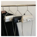Women’s PU Leather Handbag 2607 | Stylish Ladies Shoulder & Crossbody Bag with Chain Strap & Pendant | Party Casual Mini Bag for women. 