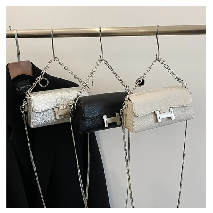Women%E2%80%99s%20PU%20Leather%20Handbag%202607%20%7C%20Stylish%20Ladies%20Shoulder%20&%20Crossbody%20Bag%20with%20Chain%20Strap%20&%20Pendant%20%7C%20Party%20Casual%20Mini%20Bag%20for%20women%20-%20Image%205