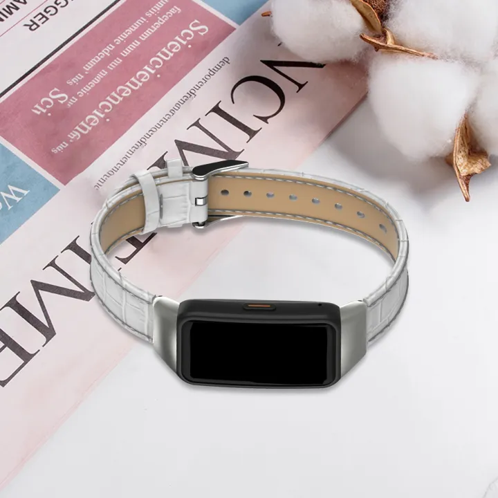 Watch%20Band%20Soft%20Replacement%20Faux%20Leather%20Smart%20Watch%20Wrist%20Belt%20Accessories%20for%20Huawei%20Band%206%20-%20Image%205