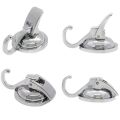 NAMUNY Heavy Duty Vacuum Suction Cup Hooks (4 Pack) for Kitchen Bathroom Restroom Organization. 