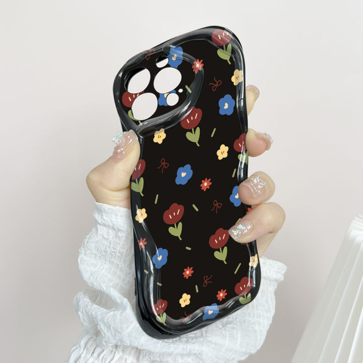 Hontinga%20for%20Xiaomi%20Poco%20X3%20NFC%20Poco%20X3%20Pro%20Back%20Cover%20Flower%20Cream%20Wavy%20Edge%20Silicone%20Phone%20Case%20-%20Image%208