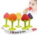 New Baby Teether Fruit Shape Silicone Safe Teething Chew Toys Infants Pacifier. 