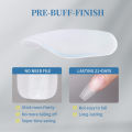 20/24/120pcs Press On Nails Soft Gel Tips Coffin Clear Full Cover Nails Artificial False Nails Transparent Nail Extensions. 