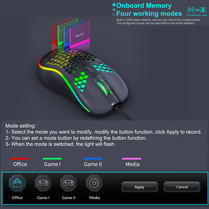 USB%20Wired%20Gaming%20Mouse%20Mechanical%20Mice%20USB%20Luminous%20Light%20Mouse%207200DPI%20Adjustable%20Optical%20Gamer%20Mice%20for%20PC%20Computer%20Game%20-%20Image%202