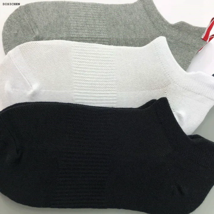 DISICHEN%20Sales%20promotion%20TB%20Men's%20Boat%20socks%20Luxury%20Brand%20Solid%20Color%20Crew%20Socks%20Korean%20Fashion%20Style%20Cotton%20Knitted%20Uni%20Casual%201/6%20Pairs%20Sockings%20-%20Image%205