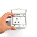 Outdoor Switch Socket Power Point Plug Waterproof Switch Box 15A | Kripal UKW-1GSDS Power Socket With Waterproof Box. 