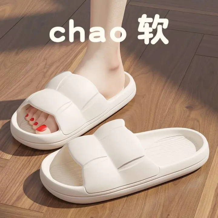 Red%20bean%20poop%20feeling%20slippers%20summer%20indoor%20home%20bathroom%20anti%20slip%20and%20odor%20proof%20thick%20bottom%20EVA%20sandals%20for%20mens%20outdoor%20wear%20-%20Image%204