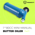 80CC Mini Manual Butter Oiler High Pressure Oiler Airbrush forRoad Bike Excavator Machinery Oil Injection Pump. 