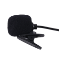 2X Professional Lavalier Lapel Tie Clip Condenser Microphone 4Pin Mic for Bodypack 4 Pin XLR. 