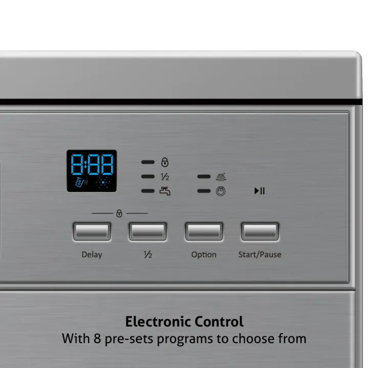 Glen%20Built%20-%20in%20-%20Dishwasher%2014%20Place%20Setting%20SS%20Panel%20Electronic%20Controls%20-%20Image%204