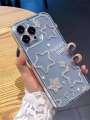 Sparkling Stars Suitable for Apple 16 Phone Case iPhone 15 Pro New Huawei Nova 11 Small Fragrance Honor 90 Womens Vivox 100 Redmi K60 Premium Opporeno 12 sets. 