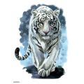 Color Tiger Lion Wolf Black Lion Waterproof Temporary Tattoos Men Tattoo Body Tattoo Stickers Women Temporary Tattoo. 