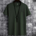 Round Neck Soft Feel Cotton T-shirt For Men. 