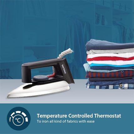 Philips%20Dry%20Iron%20HD1134/28%20Powerful%20750%20Watts%20For%20Fast%20Heat%20Up,%20Temperature%20Controlled%20Thermostat%20For%20All%20Fabrics%20-%20Image%203