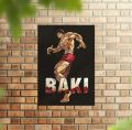 Baki Hanma Wall Poster |Exclusive Release | Wall Posters to Decor your Room | A4 Size | Wall Posters Collection. 