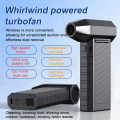 ARELENE New Mini Turbo Jet Fan 130000RPM Wind Speed 55m/S Brushless Motor Handheld Duct Fan Turbo Jet Fan. 