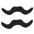 36 Pack Self Adhesive Assorted Fake Moustache / Mustache Set Fancy Dress Birthday Stylish. 
