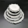Wenefang Universal Car Polish Pad 3/4inch For M10/M14 Soft Wool Machine Waxing Polisher Car Body Polishing Discs Cleaning Accessories. 